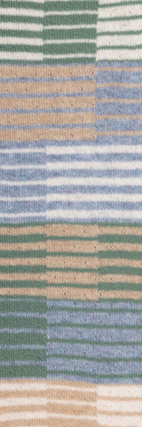 McKernan - Wholesale Scarf - Unisex - Okapi Scarf – RWS Wool with Rich Stripe and Colour Shifts1