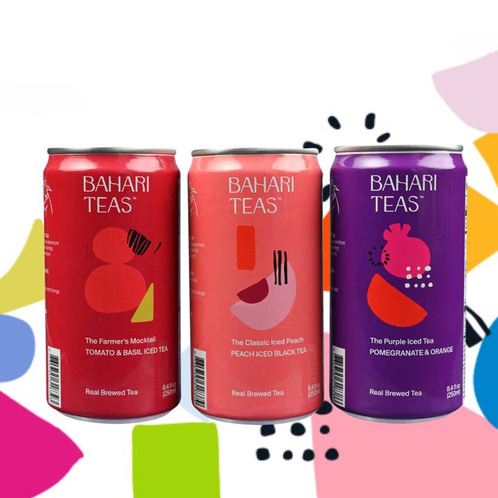 Bahari Teas – wholesale Iste – Kenyansk islila te konserverad dryck - granatäpple & apelsin