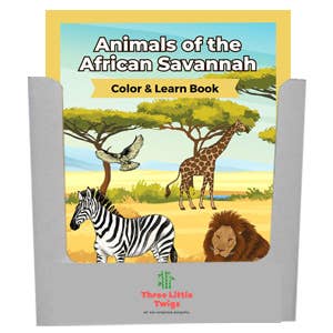 40ct Regaldisplay. Tiere der Welt #2 für den Großhandel von Montrose Colors, Inc.