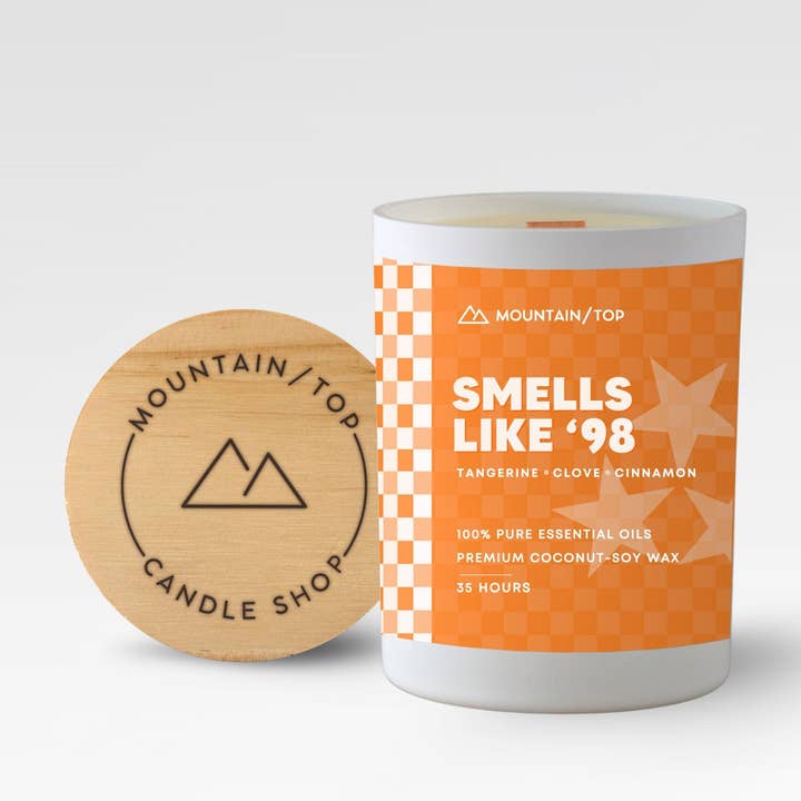 Smells Like '98 - Tennessee Vols Championship Candle (35hrs) for wholesale by Mountain Top Candle Shop