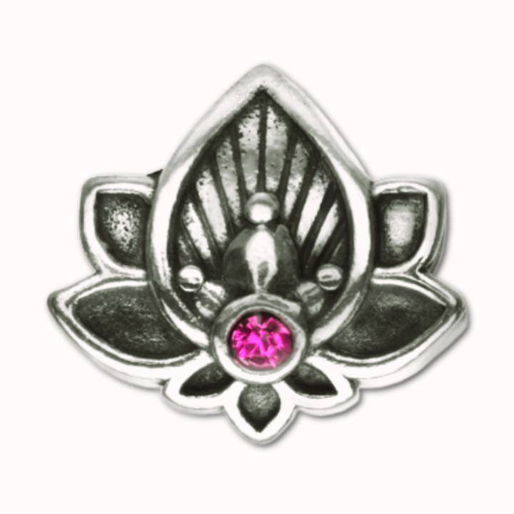 Forsætlig Lotus Flower Perle Charm for engroshandel hos nomades