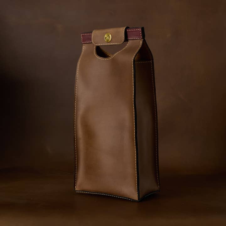 SouthLife Leather Goods - Wholesale Wine Tote - Wine Tote