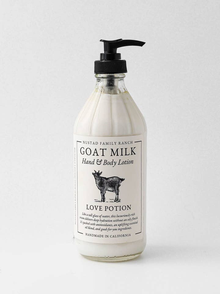 Love Potion | Goat Milk Hand & Body Lotion for wholesale by Nustad Family Ranch