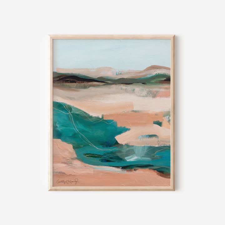 Stampa d'arte «Nature's Window» 8x10" per la vendita all'ingrosso da parte di Caitlyn Mary Art