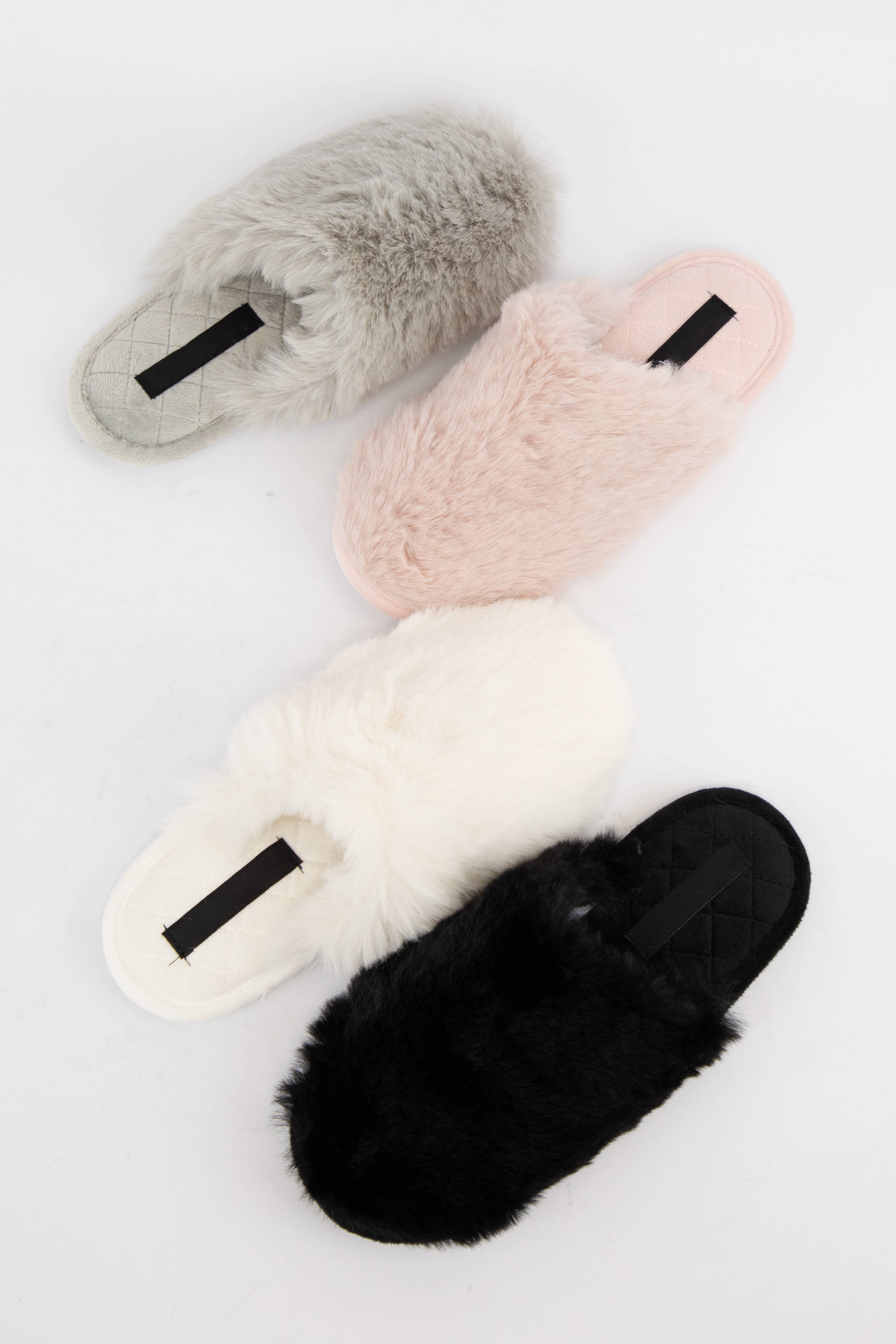 Fur sandals wholesale deals