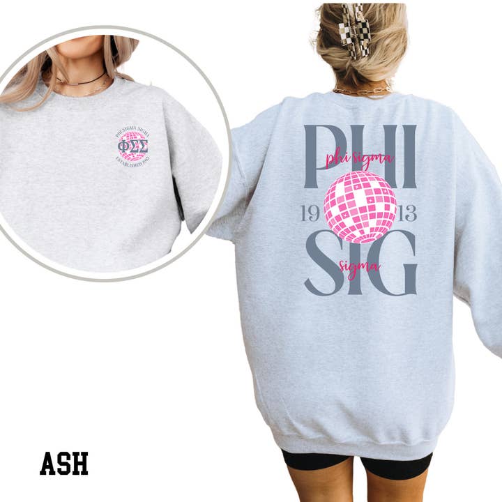 Kite and Crest - Wholesale Graphic Sweatshirt - Women's - Disco Sorority Sweatshirt18