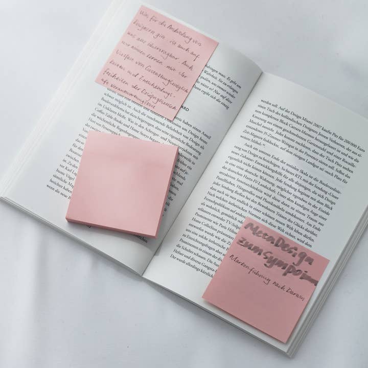 Ordinate - Wholesale Sticky Notes - Cotton Candy Palette Collection Sticky Notes 75mm/100 Sheets2