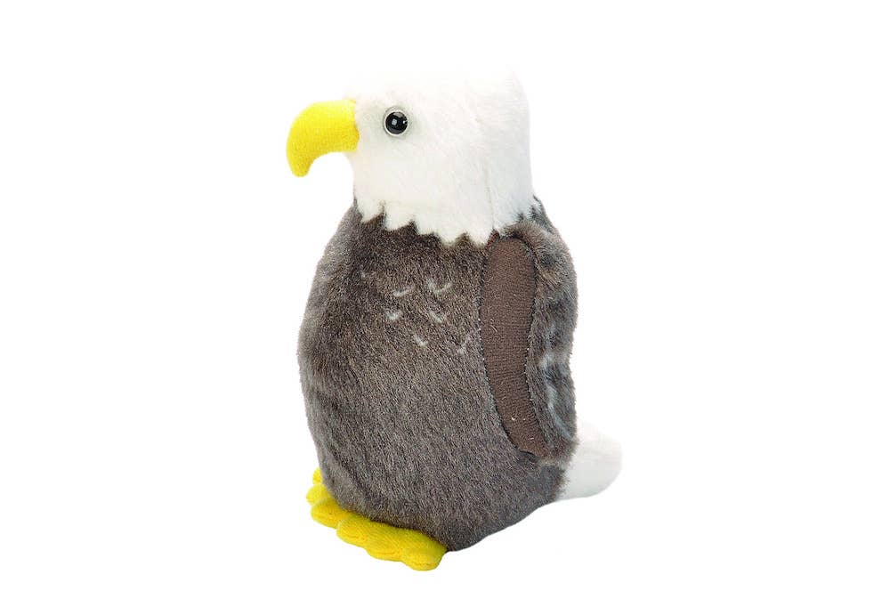 Wild Republic - Wholesale Stuffed/Plush Toy - Kids & Baby - Audubon II Bald Eagle Stuffed Animal W Sound 5.5"