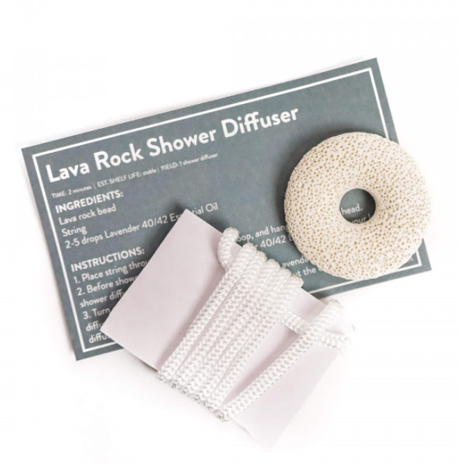 Simply Earth - Wholesale Diffuser Fragrance Refill - Lava Rock Essential Oil Shower Diffuser0