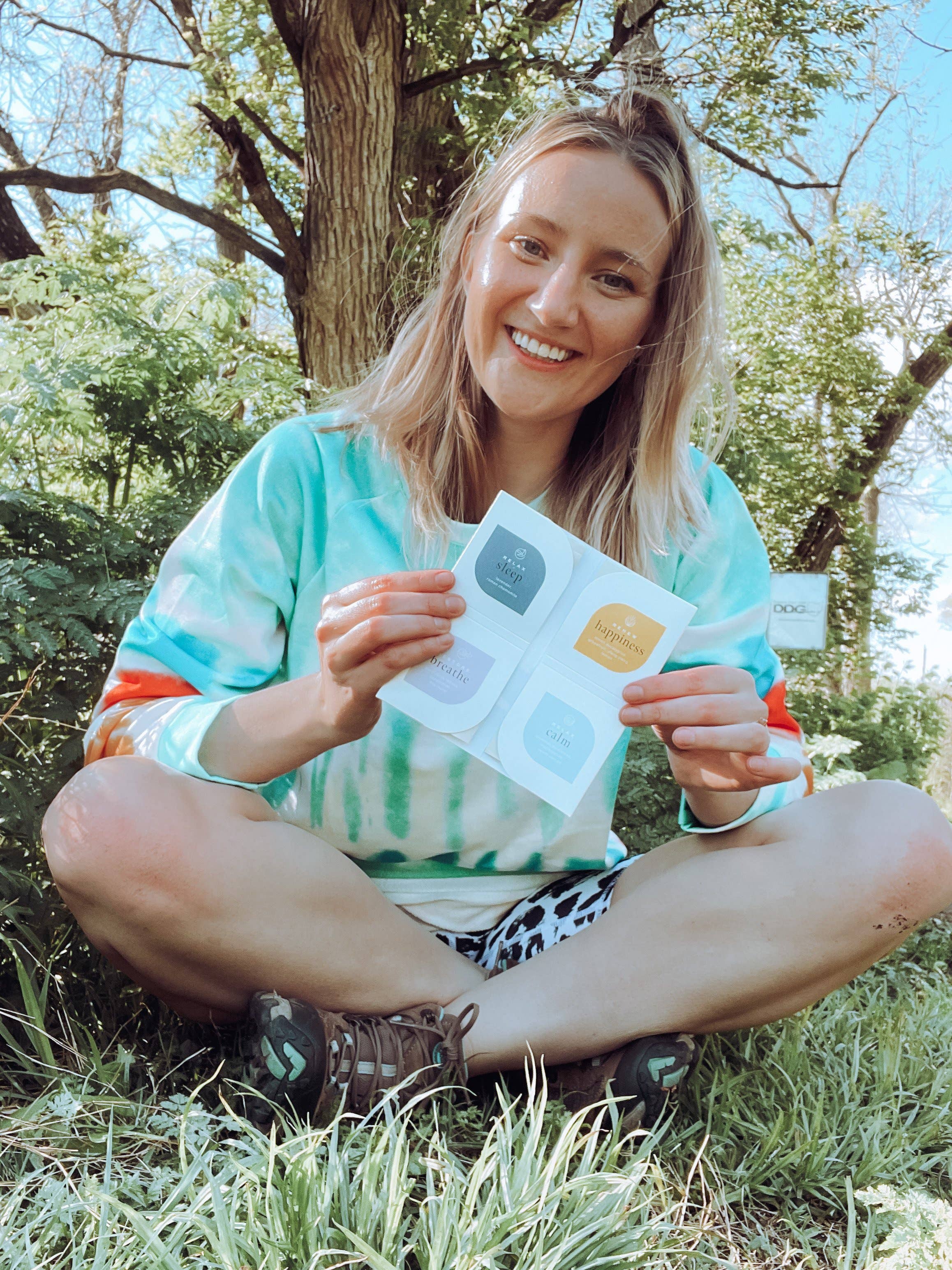 Breatherapy - Vente Inhalateurs d'aromathérapie - SERENITY KIT Patchs Aromatiques Apaisants pour le Soulagement du Stress (8 unités)5