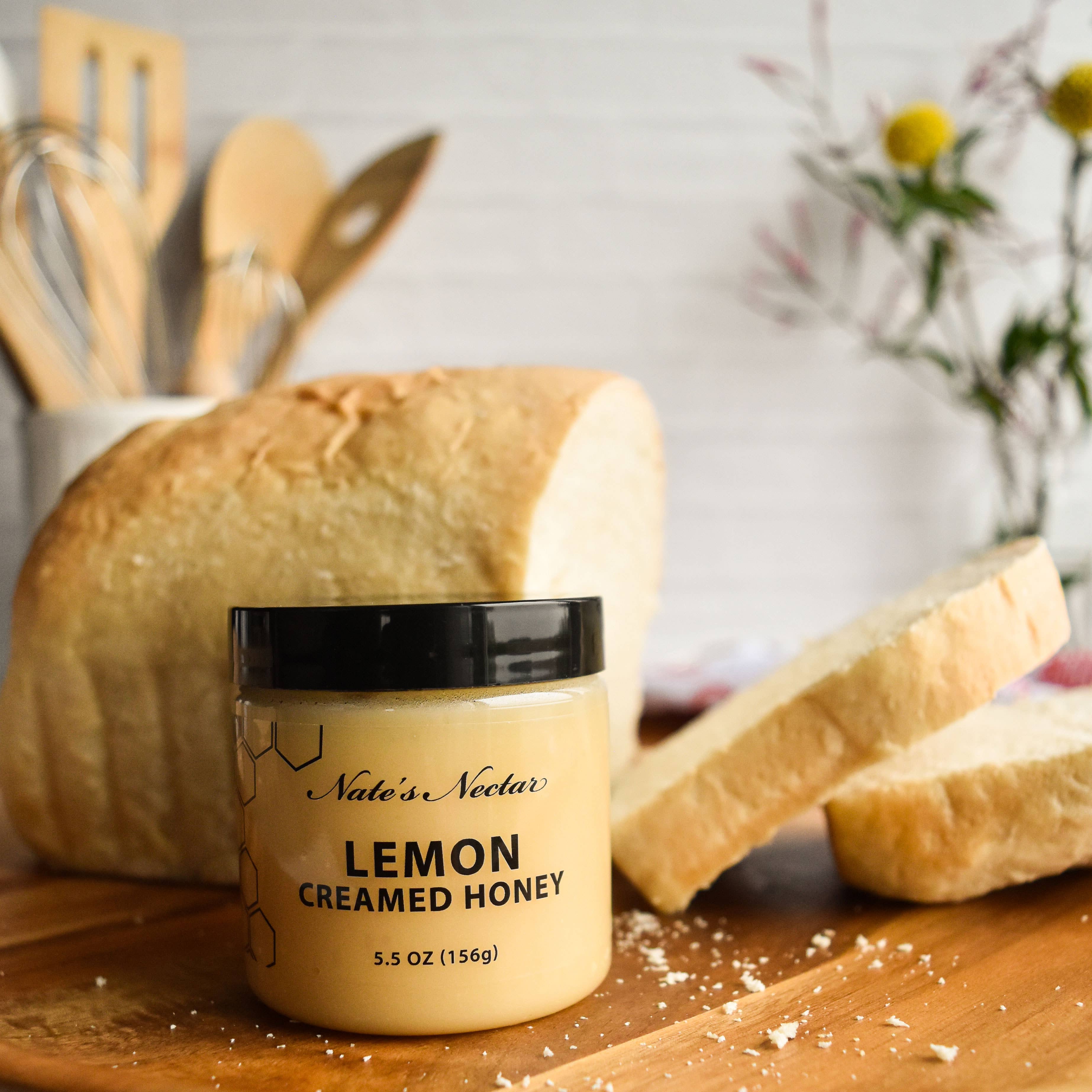 Nate's Nectar - Wholesale Honey - Lemon Creamed Honey1