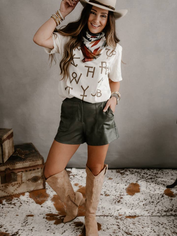 Summer Tees - Wholesale Screen Printed T-Shirt - Women's - GINA BRAND TEE1