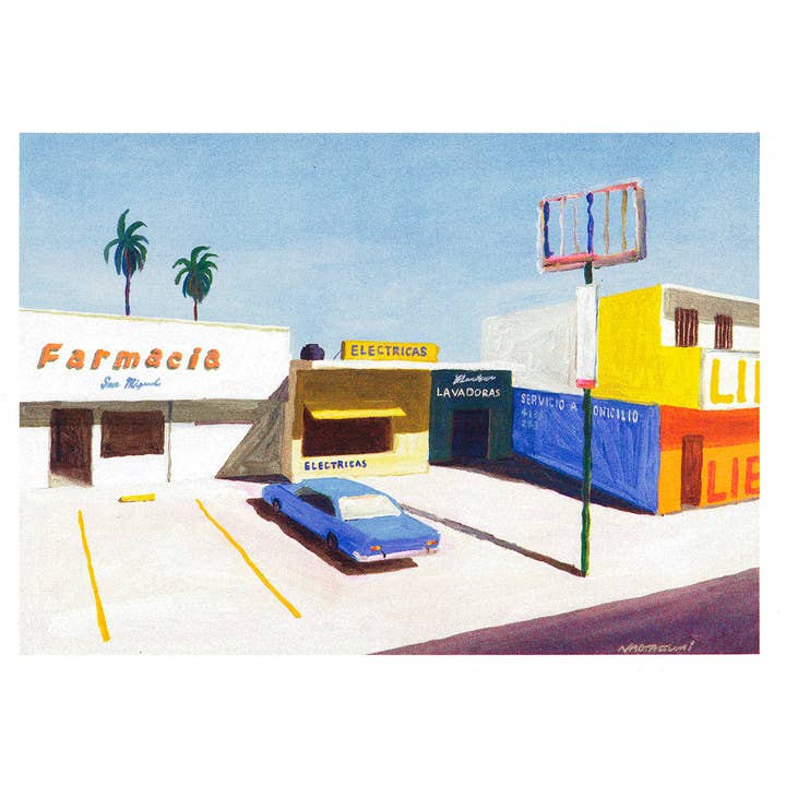 KIBLIND Atelier – wholesale Konsttryck – A3-affisch – Nao Tatsumi – Chihuahua, Mexiko1