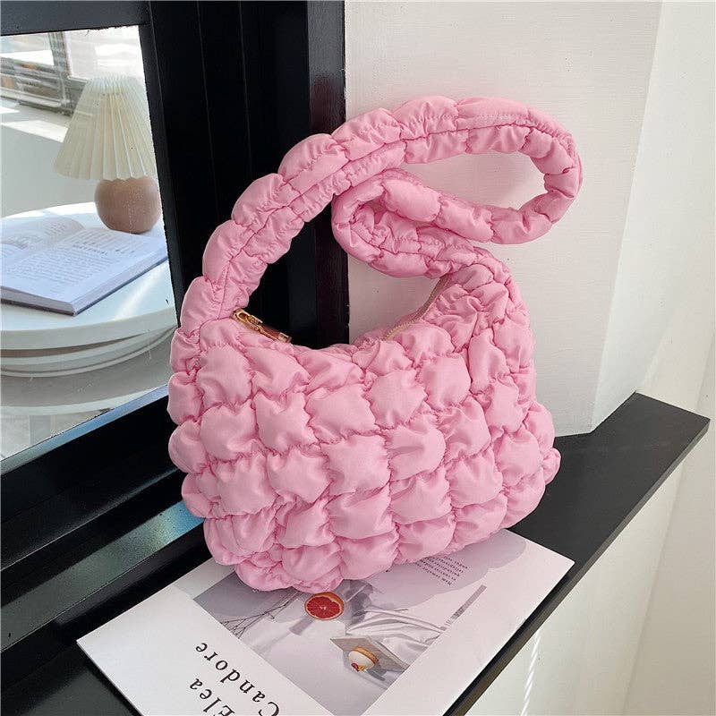 Sweetkama - Wholesale Crossbody Bag - Women's - Ladies Puffer Cloud Bag Purse Crossbody Handbag SKAB0081