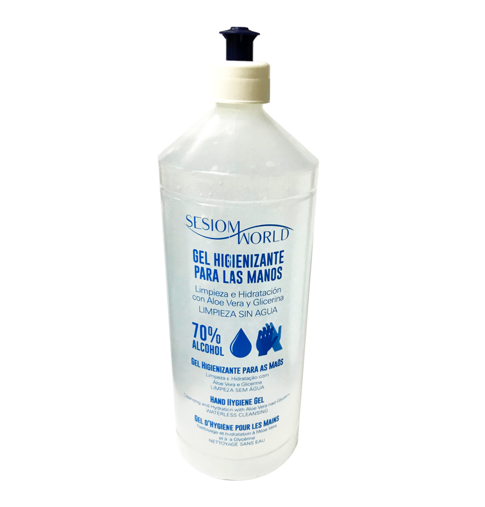sesioMWorld - M·O·I Professional - Wholesale Hand Sanitizer - 70% Alcohol Aloe Vera Hydroalcoholic Sanitizing Gel 950ml0