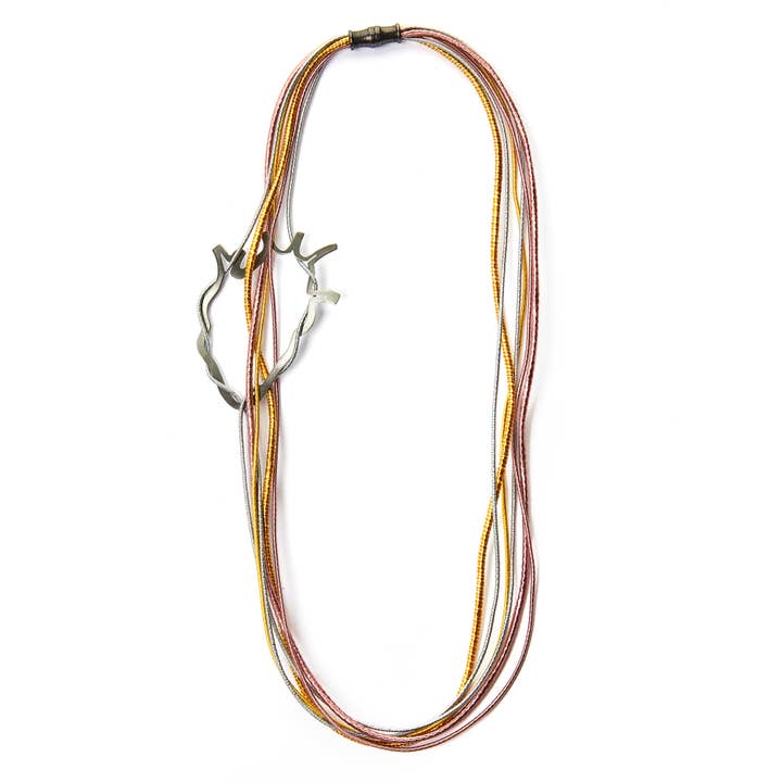 Anatomisch hart halsketting met meerdere strengen (pal voor wholesale door Lilian Syrigou