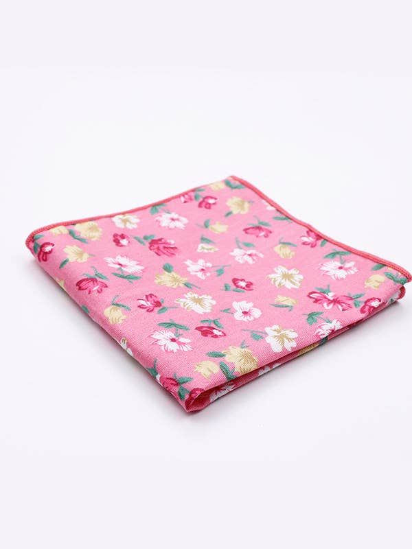 Pañuelo de Traje Liberty Rosa n.º 3 en Algodón «Gaspard» para venta al por mayor de Unipap's