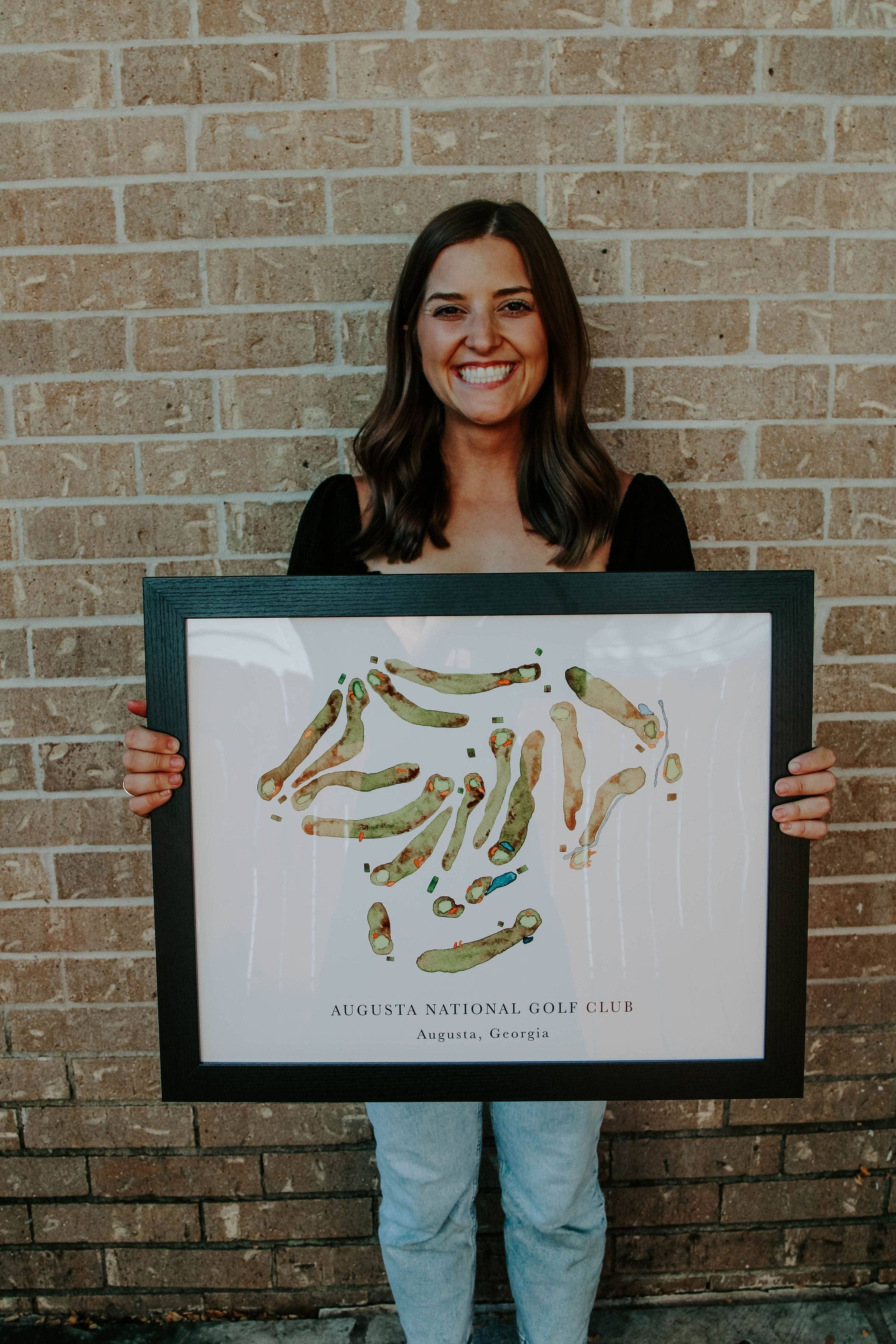 ally aiken design - Wholesale Art Print - Crown Colony Country Club Golf Print5