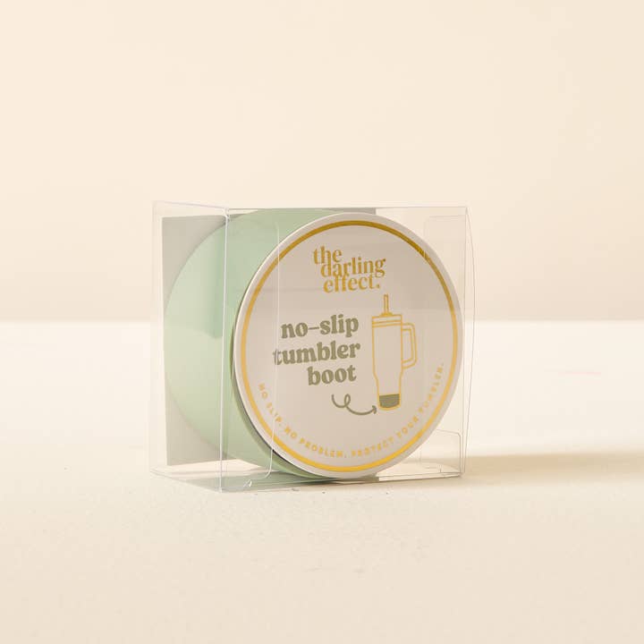 The Darling Effect - Wholesale Drink Huggers & Koozies - No-Slip Tumbler Boot - Sage1