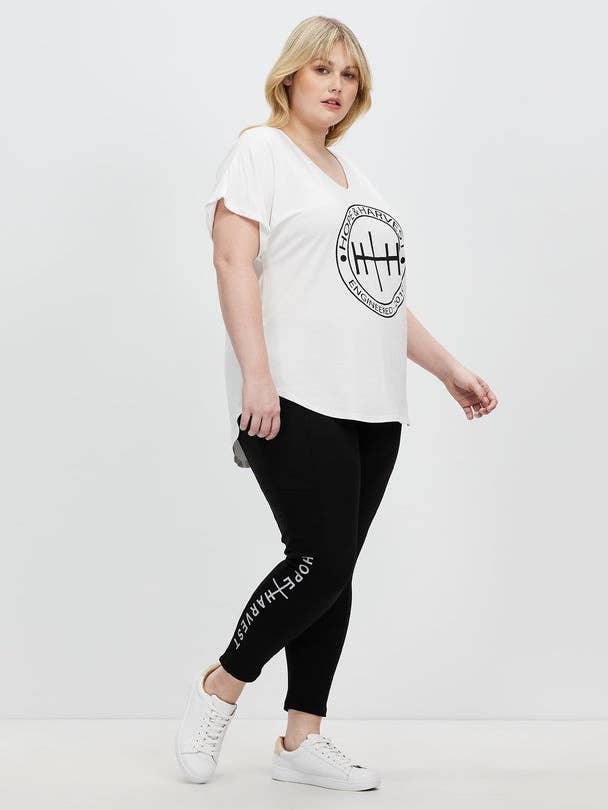 Collants et leggings longs Curve Activewear avec poche pour la vente par Hope & Harvest