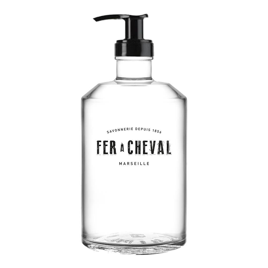 Fer à Cheval - Wholesale Bathroom Accessory Set - Glass Bottle + Pump 500ml 0