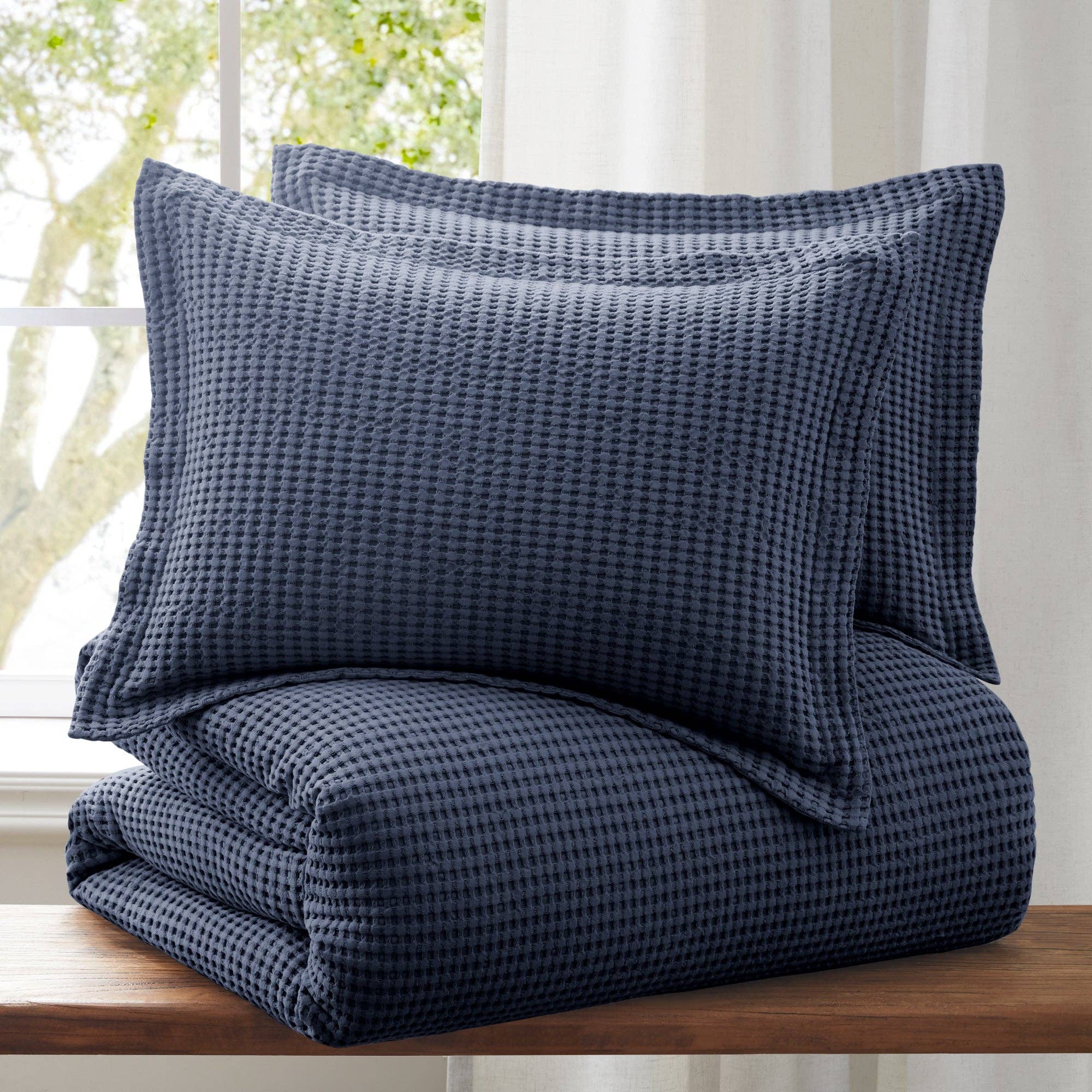 Levtex Home - Wholesale Bedding Set - Mills Waffle Duvet Set21