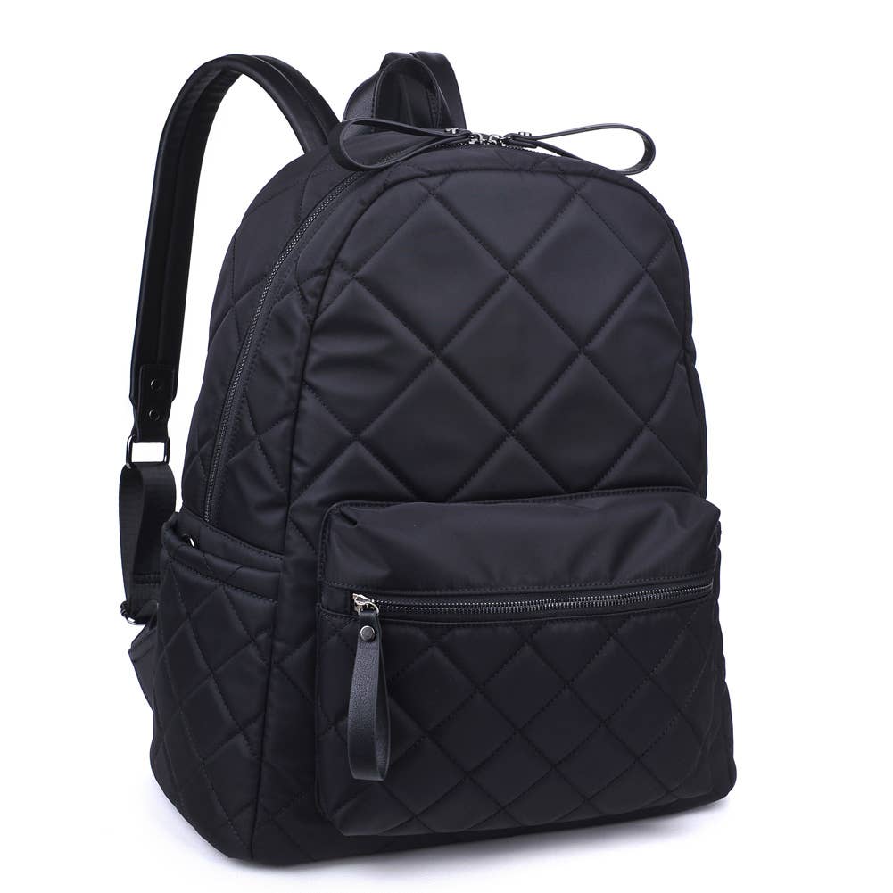 Sol and Selene - Wholesale Backpack - Women's - Motivator Large Quilted Nylon Travel Backpack6