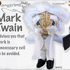 Porte-clés Mark Twain String Doll pour la vente par Kamibashi