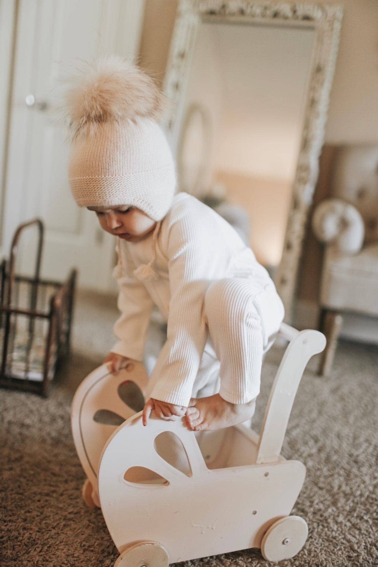 Petite Maison Kids - Vendita all'ingrosso Berretto - Bambini - Cappello da aviatore in cashmere25