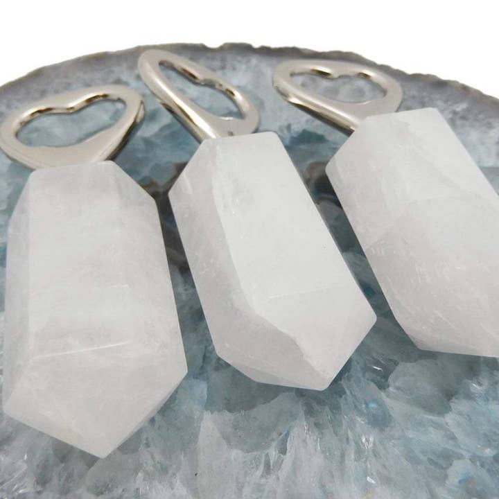 Rock Paradise - Wholesale Bottle/Wine Opener - Natural Stone Bottle Opener Citrine, Agate, Rose and Crystal8