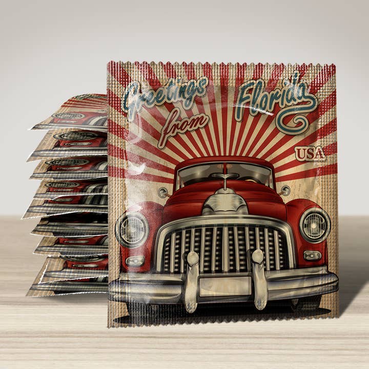 Preservativo: Préservatif: Saudações da Florida por atacado de CALLVIN EU