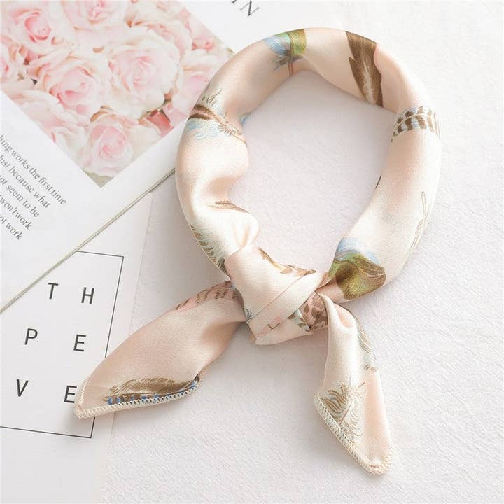 Basis Fancy - Wholesale Scarf - Women's - Printed Silk Scarf5