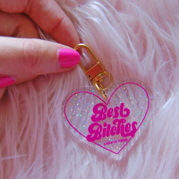 A Shop of Things - Wholesale Keychain - Women's - Best Bitches keychain