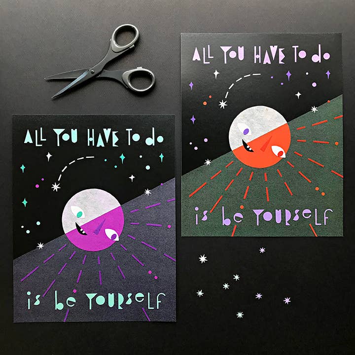 All You Have to Do 8x10" Art Print for wholesale by Lea Zalinskis Illustration