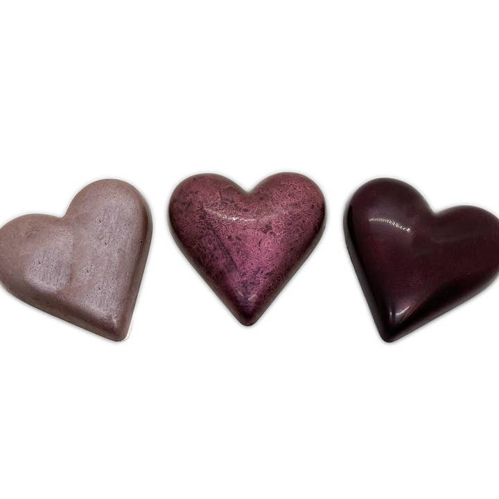 Buoyant Chocolates & Confections - Wholesale Chocolate Covered Sweets - Chocolate Caramel-Filled Hearts