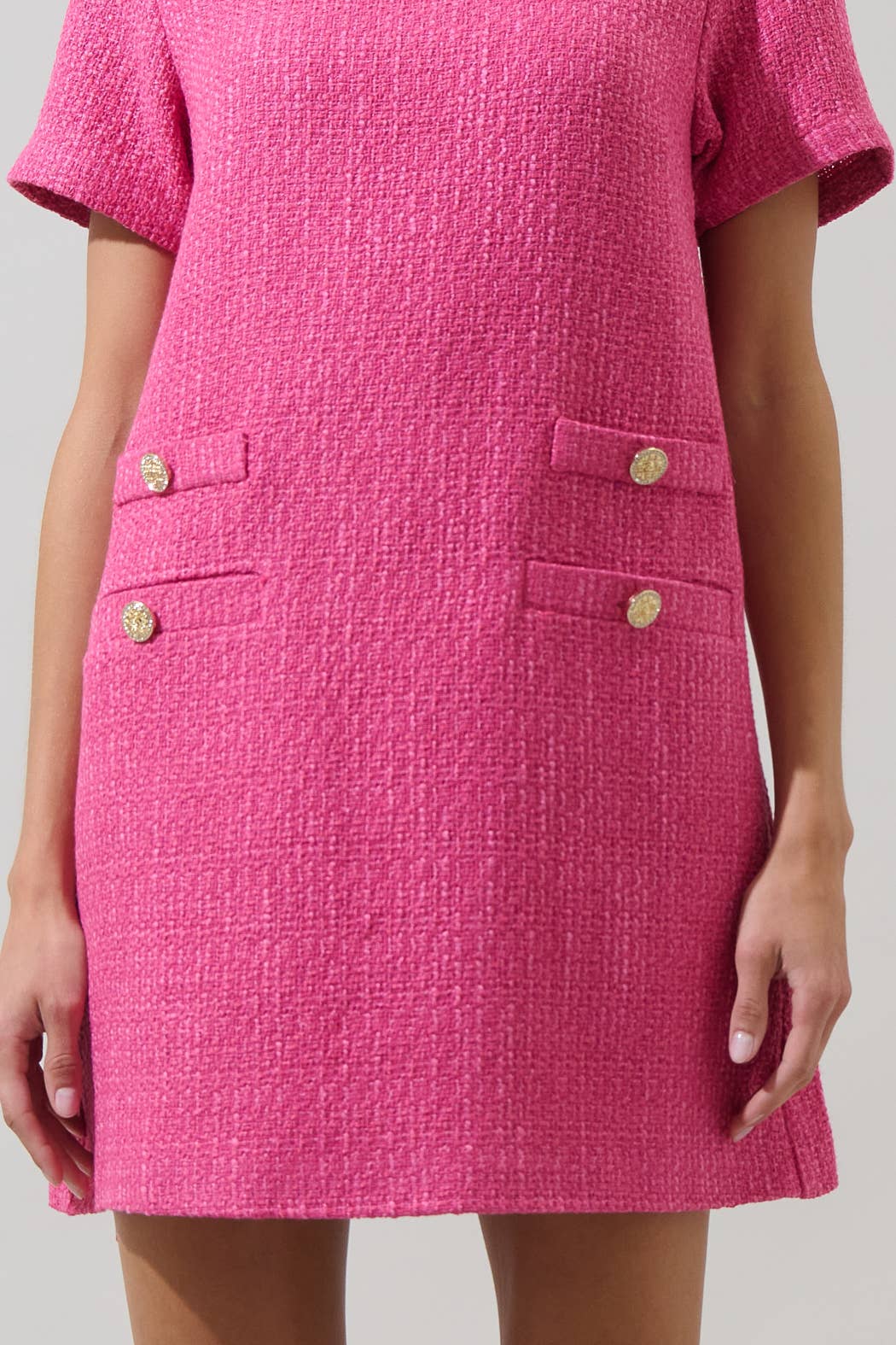 Sugarlips - Vente Robe – femme - Robe Mini Tweed Amaria Kury1