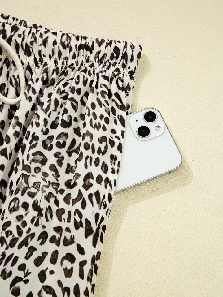 Lex Wholesale - Wholesale Pants - Women's - Leopard Print Drawstring Pants4