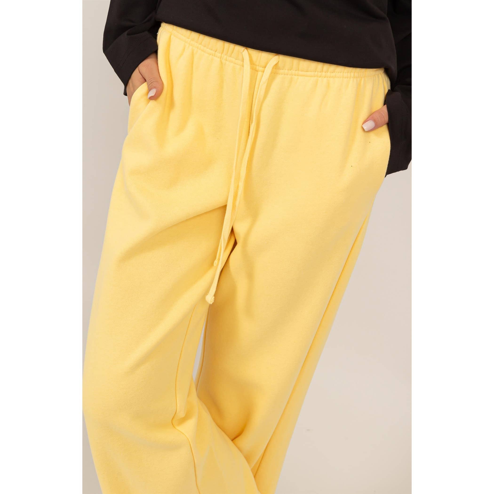 HYFVE - Vendita all'ingrosso Pantalone - Donna - Pantaloni a Gamba Larga con Coulisse a Vita Media11
