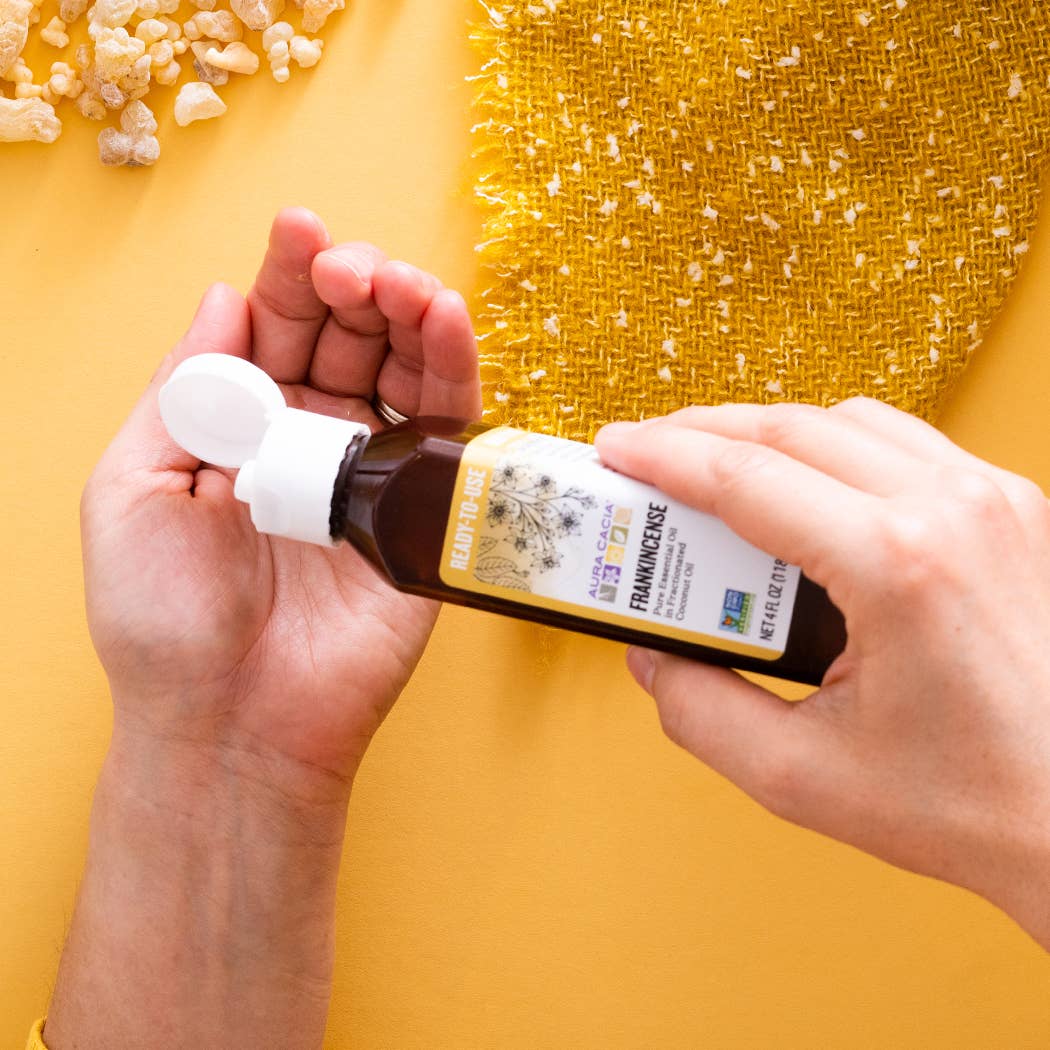Aura Cacia - Wholesale Essential Oil - Ready To Use Frankincense Essential Oil In Coconut Oil4
