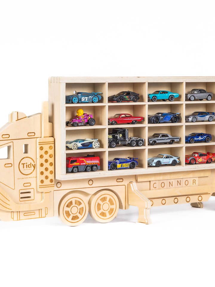 Toy Car Storage Rig for wholesale by Tidy Treasures