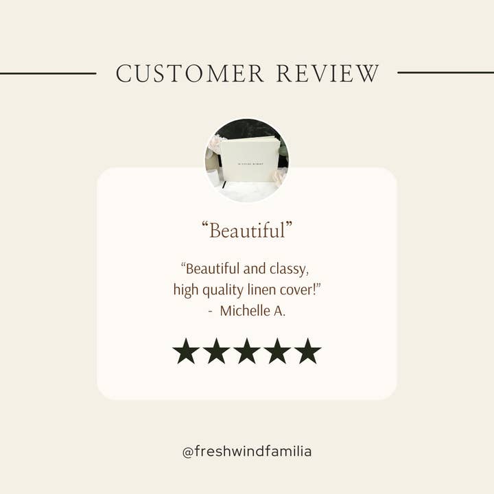 Fresh Wind Familia - Wholesale Guest Book - Modern Funeral Guest Book In Loving Memory Memorial Gifts9