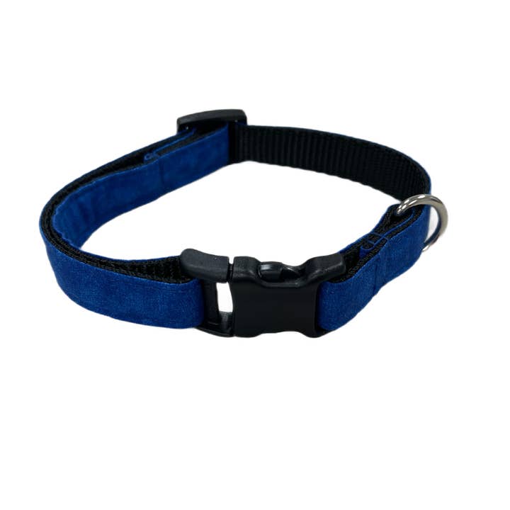 Blue Royalty Collar for wholesale by Savvy Chic Pawz