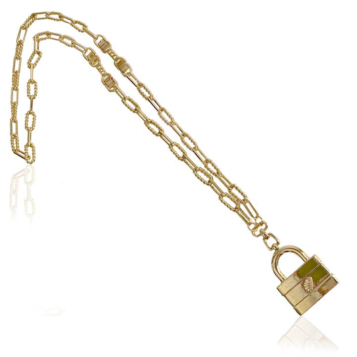 MASSIVE LOCK KETTING voor wholesale door IOAKU by Fanny Ek