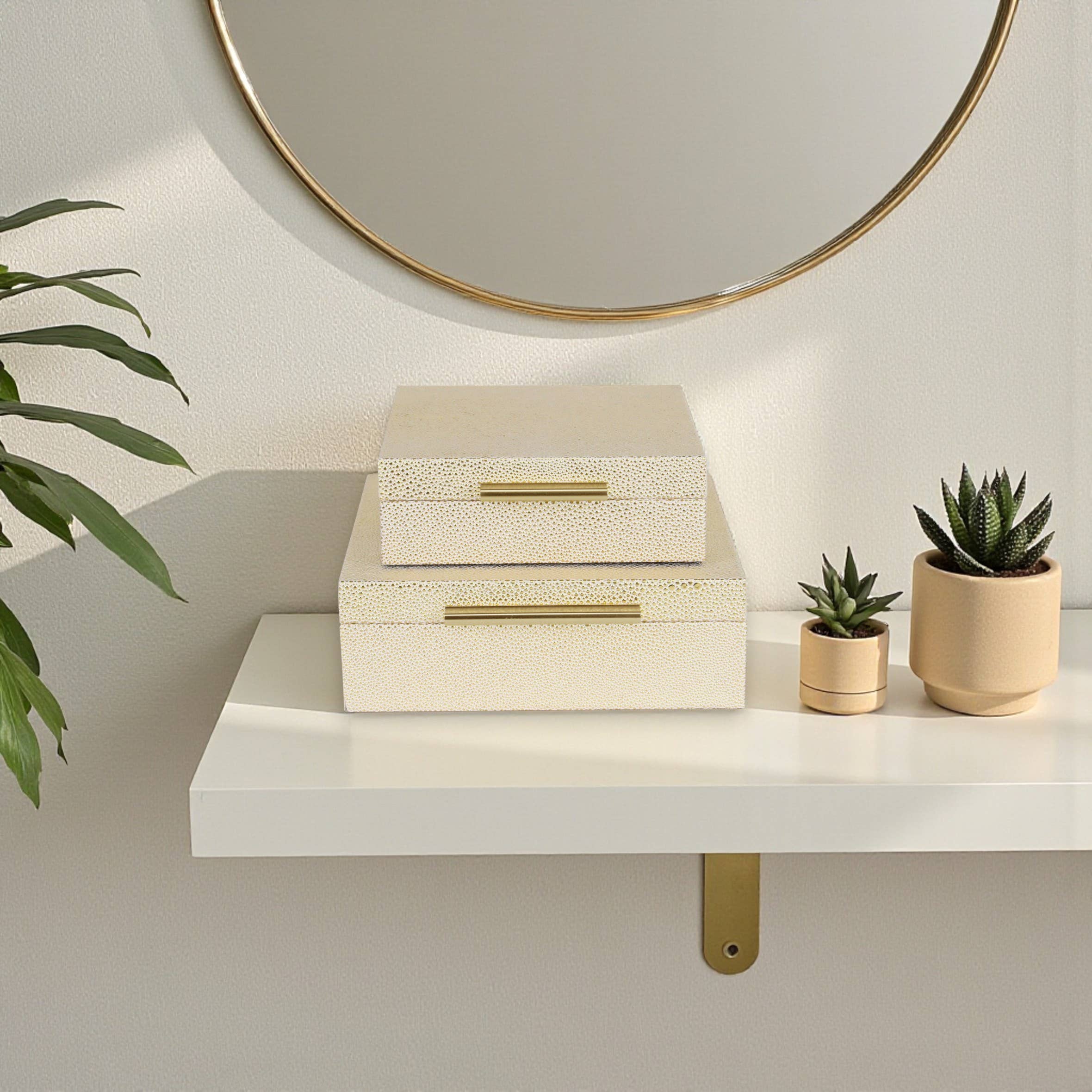 Cheungs Home Decor - Wholesale Decorative Box - Lusan Square Decorative Box Set51