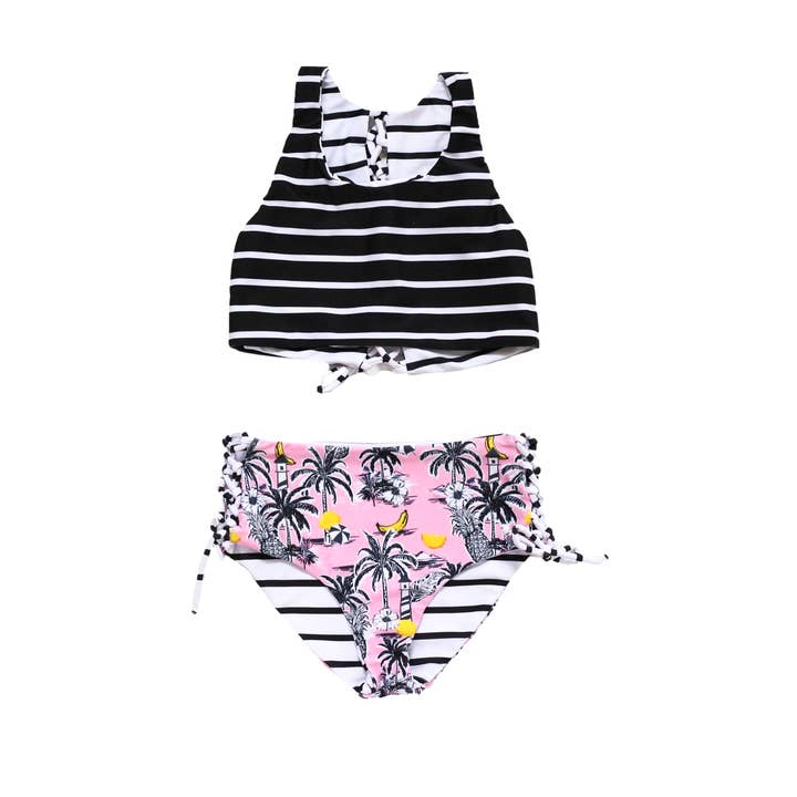 Silver Moon (reversible) Two Piece Swimsuit for wholesale by Blueberry Bay