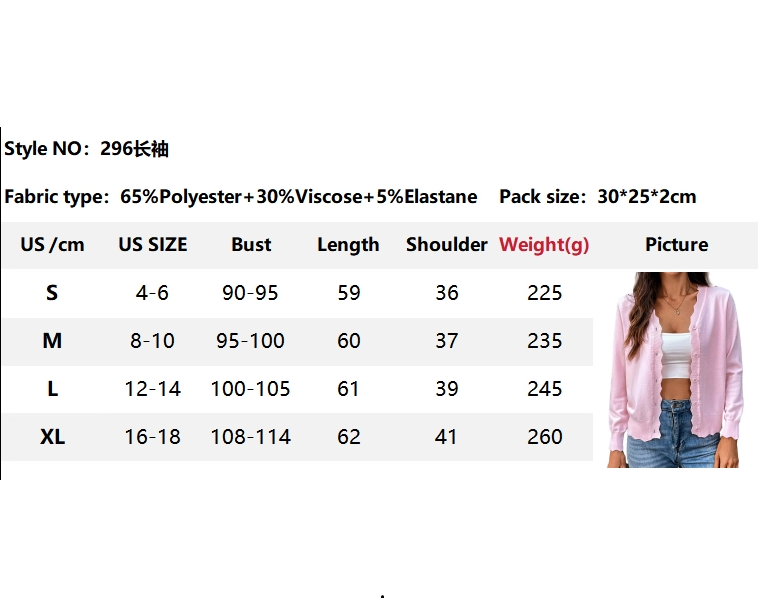 Lovesoft - Wholesale Cardigan - Dames - Lichtgewicht V-hals Gebreid Vest met Kanten Rand voor Dames7