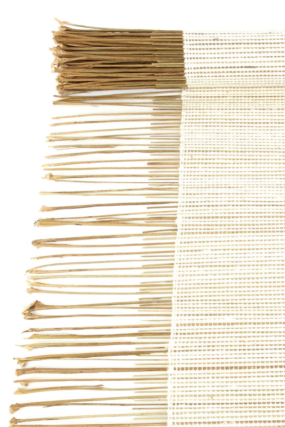 Swahili | AFRICAN MODERN - Vente Chemins de table - Chemin de table à brindilles blanches2