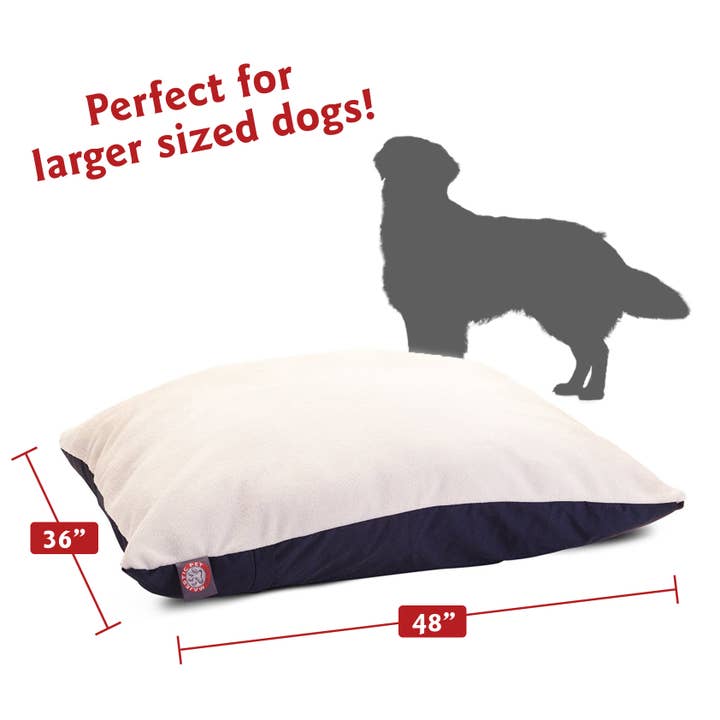 Majestic Pet Products - Wholesale Pet bed – Dog - Poly/Cotton Rectangular Pillow Dog Bed12
