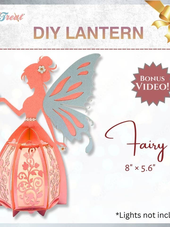 PRE ORDER CrafTreat DIY Paper Lanterns - Fairy for wholesale by CrafTreat