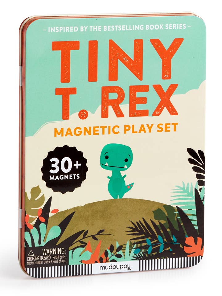 Tiny T.Rex Magnetic Play Set for wholesale by Chronicle Books